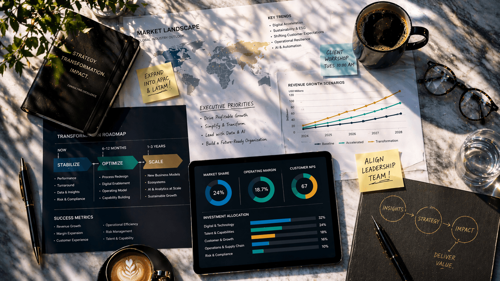 Consulting account intelligence